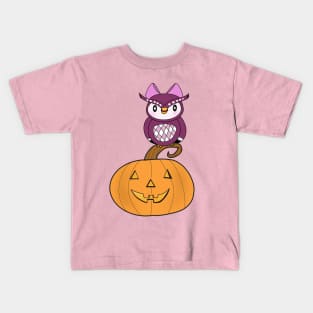 Celestial Jack O Lantern Kids T-Shirt